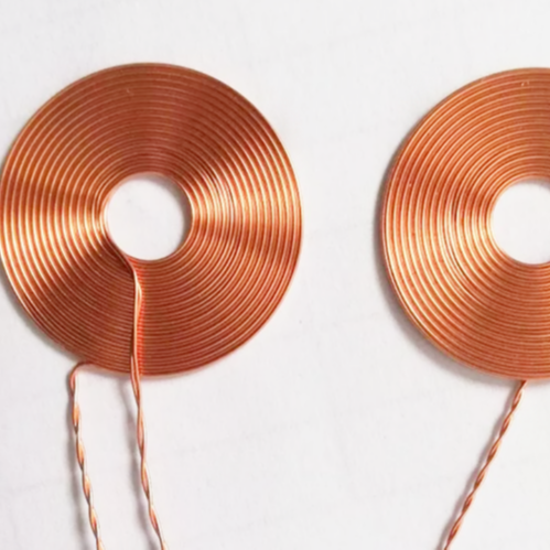 Enamelled copper wire winding coil,induction coil for wireless charger